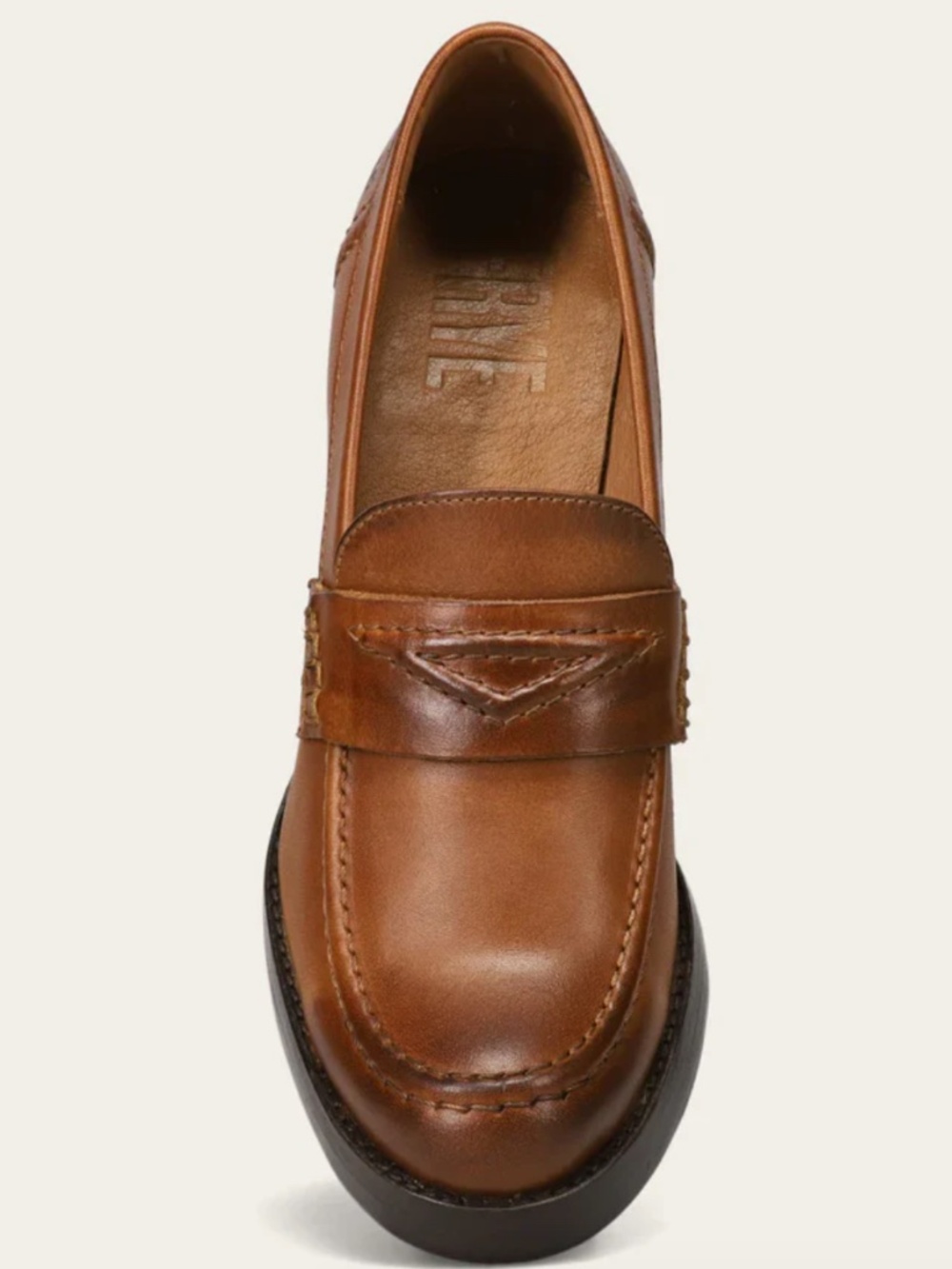 Frye Company Jean Loafer Caramel - Picture 4 of 5